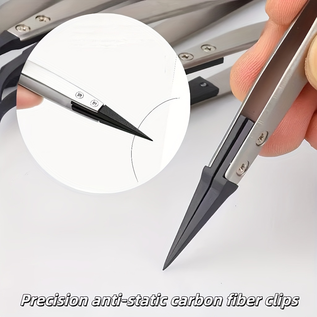 2pcs ESD-259 Anti-static Tweez - Electronics Repair Tools And Equipment 评论和价格
