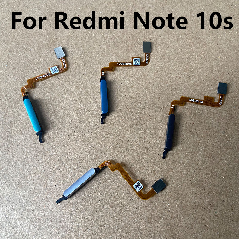 New For Xiaomi Redmi Note 10S  - Fingerprint Cable Flex 评论和价格