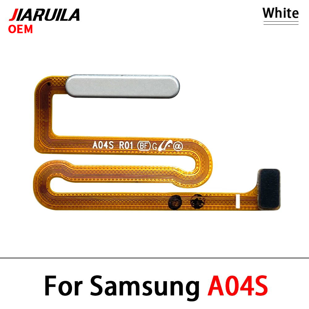 Home Button For Samsung A03s A - Fingerprint Cable Flex 评论和价格