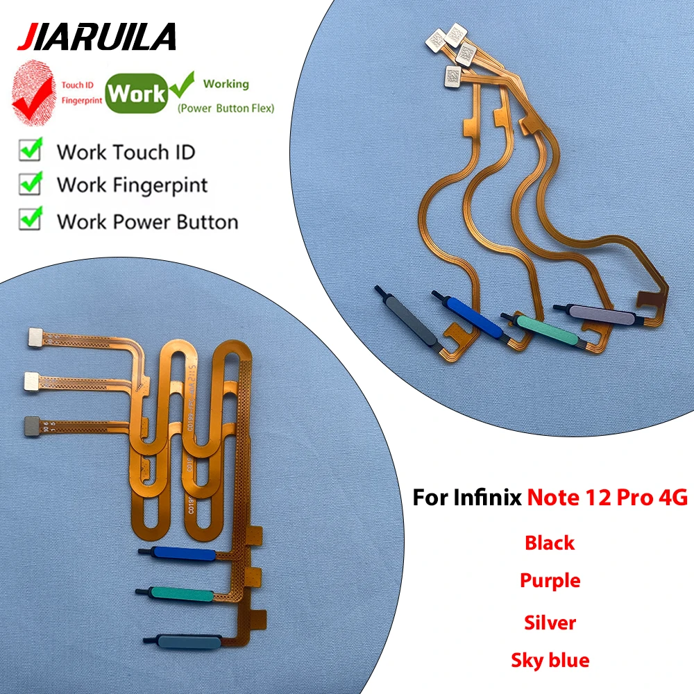 NEW For infinix Note 10 Pro /  - Fingerprint Cable Flex 评论和价格