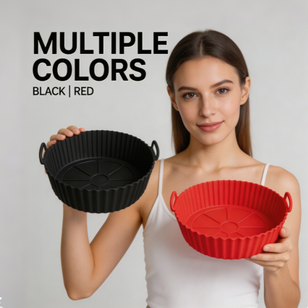 Round Silicone Air Fryer Liner - Heat Mat Silicone 评论和价格
