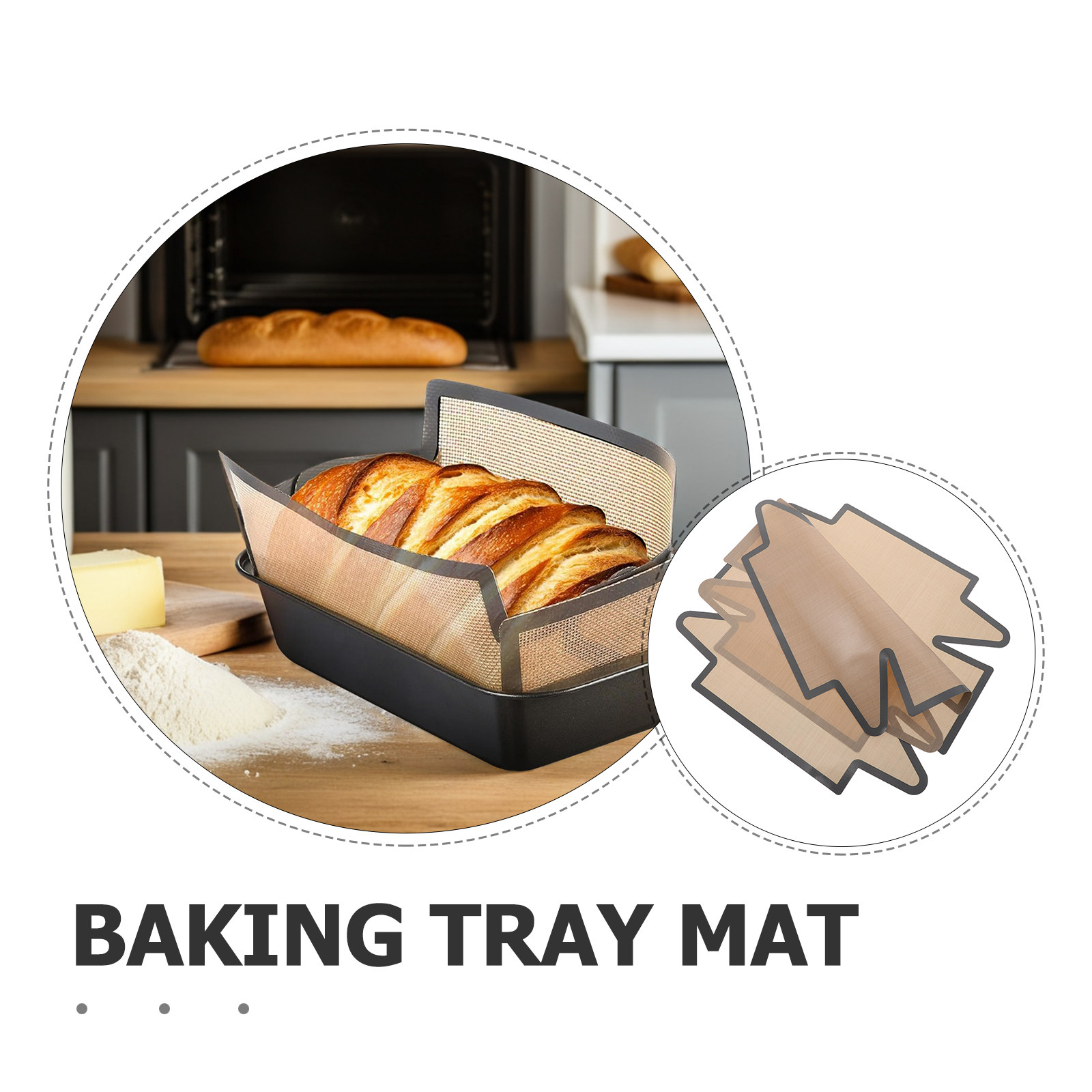 2Pcs Silicone Baking Mats Non- - Heat Mat Silicone 评论和价格